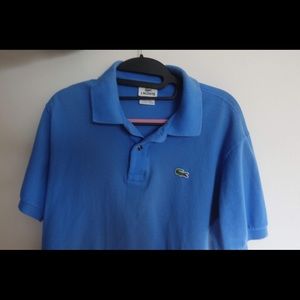 Lacoste Men’s Blue Golf raglan sleeve M